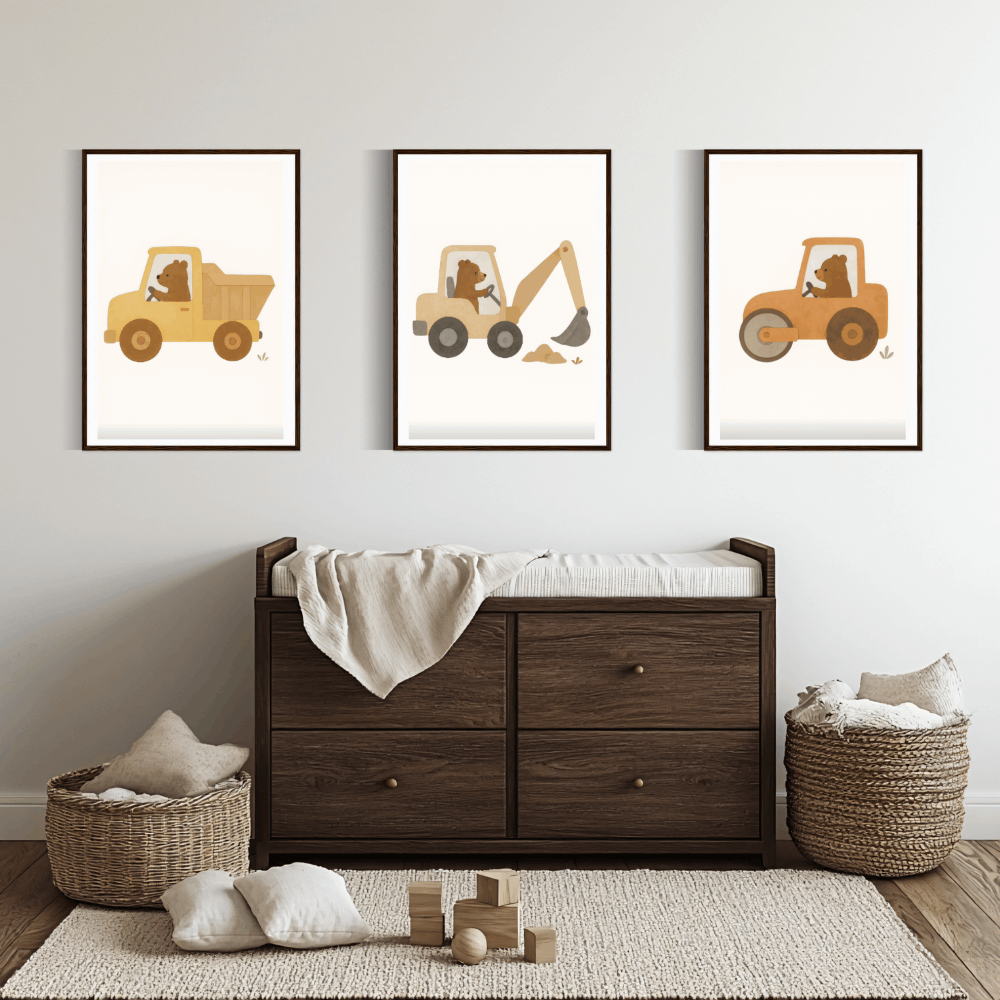 Bärenstark - Tierposter für kleine Träumer!