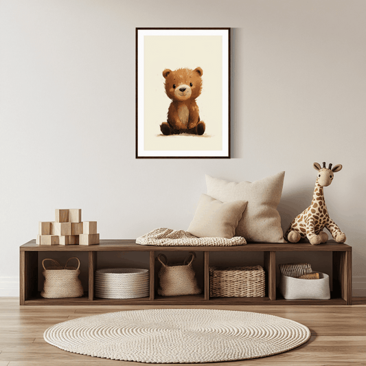 Niedliches Babybären-Poster P032