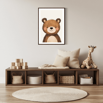 Zauberhaftes Babybären-Poster P027